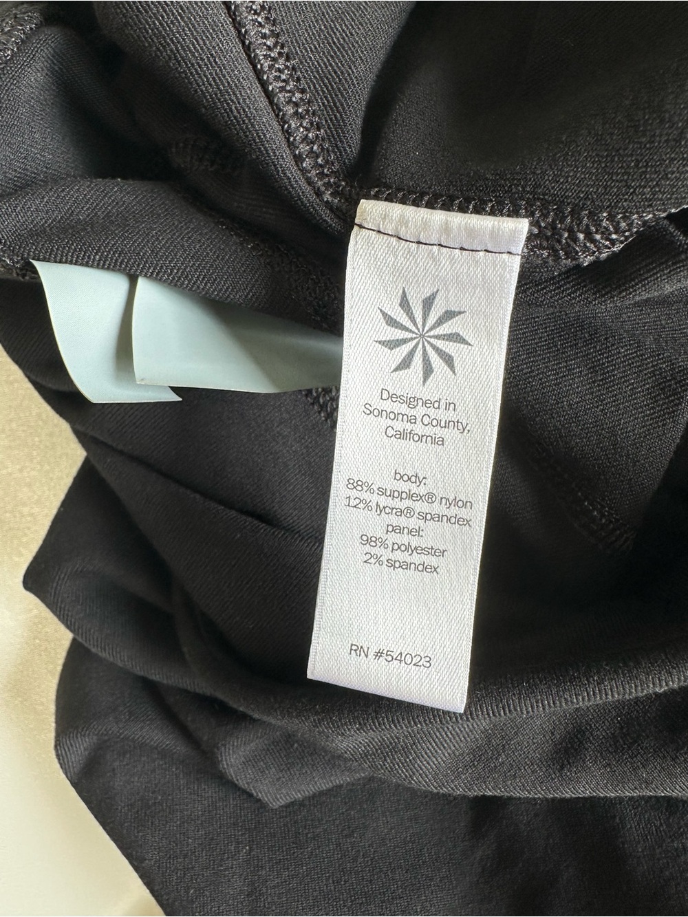 Athleta Delancey Moto Tight Women's Activewear Leggings Sz S - Color Black - Picture 14 of 15